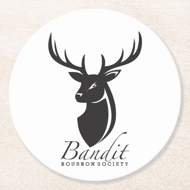 Dessous De Verre Rond Dessous de verre de ronde Bandit (Devant)