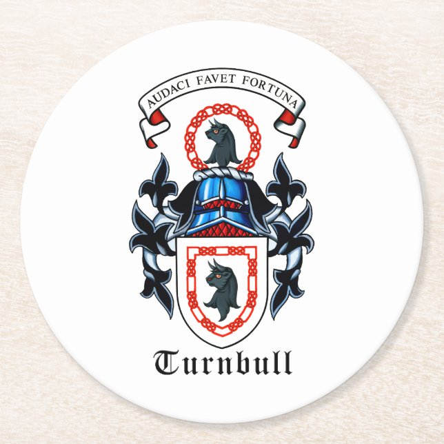 Dessous De Verre Rond Dessous de verre de Turnbull Party (Devant)