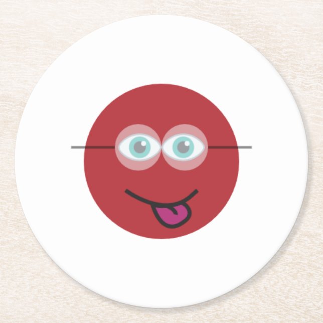 Dessous De Verre Rond Dessous de verre en papier Bollie (Devant)