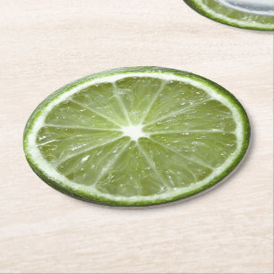 Dessous De Verre Rond Dessous de verre en papier citron