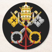 Dessous de verre Papal Keys