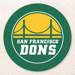 Dessous De Verre Rond Dons de San Francisco