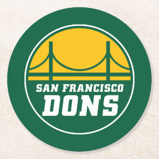 Dessous De Verre Rond Dons de San Francisco