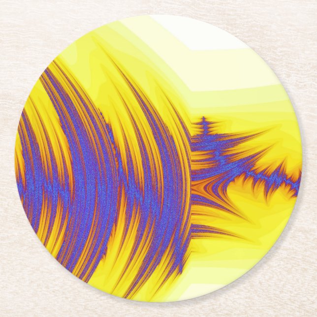 DESSOUS DE VERRE ROND EAU (Devant)