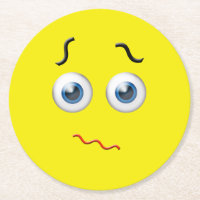 Emoji perplexe
