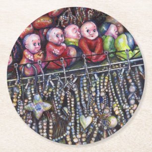 Dessous De Verre Rond Épitomiser