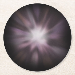 Dessous De Verre Rond Explosion Cosmique - Explosion dans l'Espace sur F