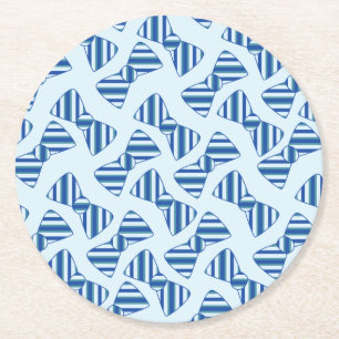 Dessous De Verre Rond Fête d'anniversaire de Little Man Boy