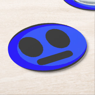 Dessous De Verre Rond FF Dessous de verre "Joey Face"