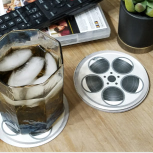 Dessous De Verre Rond Film Film Reel Home Théâtre