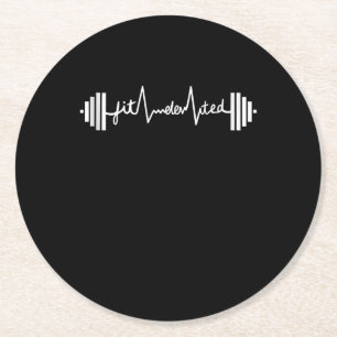 Dessous De Verre Rond Fitness Fitness Fitness Barbell