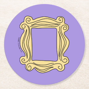 Dessous De Verre Rond FRIENDS™ Trame de trou