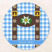 Funny Octoberfest Lederhosen Suspendants