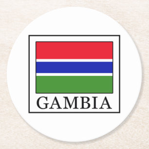 Dessous De Verre Rond Gambie