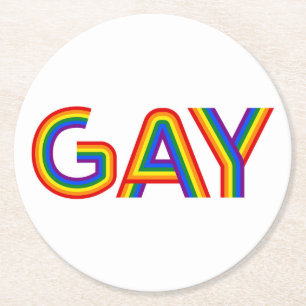 DESSOUS DE VERRE ROND GAY