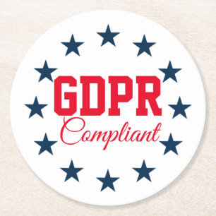 Dessous De Verre Rond GDPR conforme
