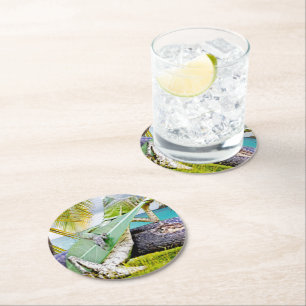 Dessous De Verre Rond Gecko