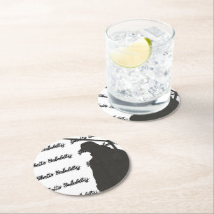 Dessous De Verre Rond Ghetto Hip hop vintage Celebrity Street Urban