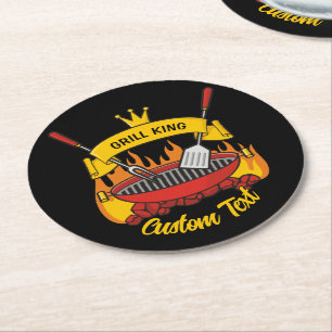 Dessous De Verre Rond Grill King