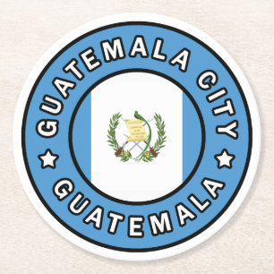 Dessous De Verre Rond Guatemala