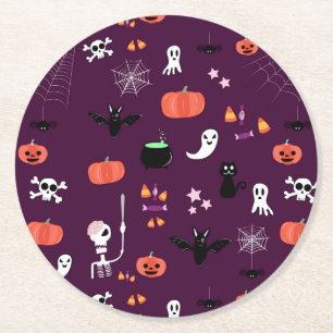 Dessous De Verre Rond Halloween