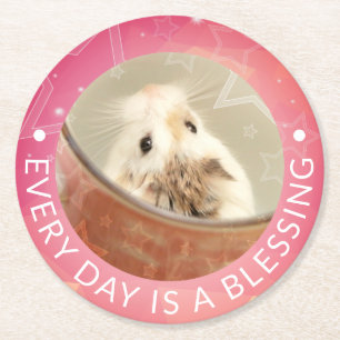 Dessous De Verre Rond Hammyville - Cute Robo Hamster