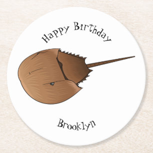Dessous De Verre Rond Horseshoe crab