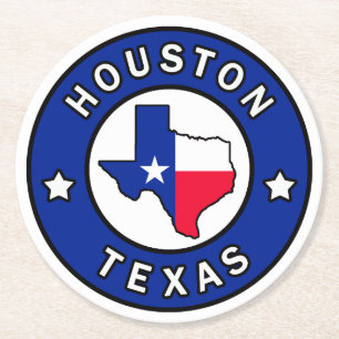 Dessous De Verre Rond Houston Texas