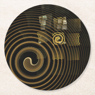 Dessous De Verre Rond Hypnosis