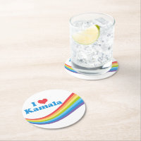 I Love Kamala Cute Election Rainbow
