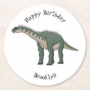 Dessous De Verre Rond Illustration de Barapasaurus