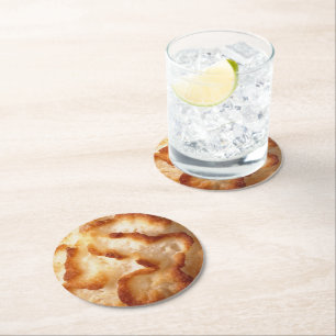 Dessous De Verre Rond Image Macaroon Cookie