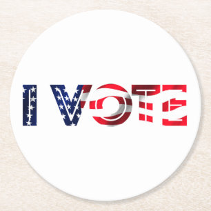 Dessous De Verre Rond Je vote