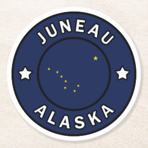 Dessous De Verre Rond Juneau Alaska