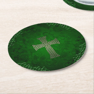 Dessous De Verre Rond La croix celtique