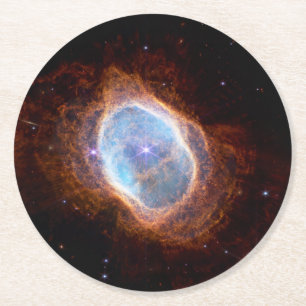 Dessous De Verre Rond La Nebula de l'Anneau du Sud