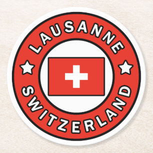 Dessous De Verre Rond Lausanne Suisse