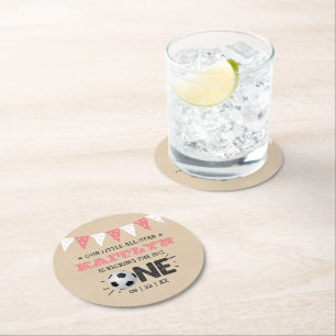 Dessous De Verre Rond Le Big One Football 1er anniversaire