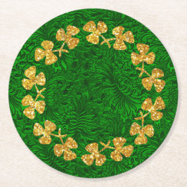 Dessous De Verre Rond Le jour de St Patrick