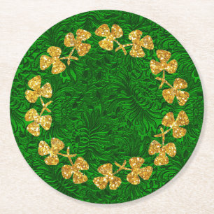 Dessous De Verre Rond Le jour de St Patrick