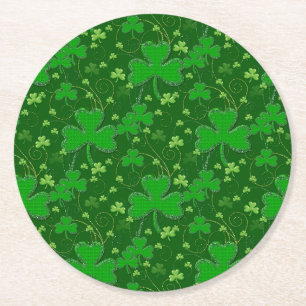 Dessous De Verre Rond Le jour de St Patrick