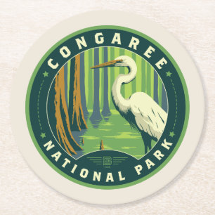 Dessous De Verre Rond Le Parc national de Congaree