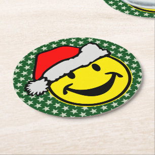 Dessous De Verre Rond Le Père Noël, ton père. & idées