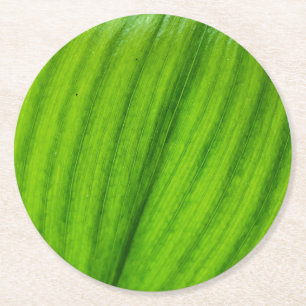 Dessous De Verre Rond Lily de la Vallée