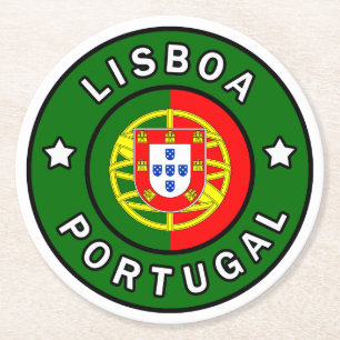 Dessous De Verre Rond Lisboa Portugal