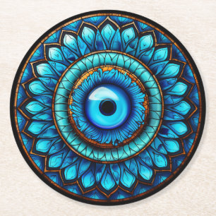 Dessous De Verre Rond L'oeil du dragon