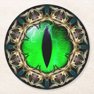 Dessous De Verre Rond L'oeil du dragon