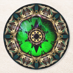 Dessous De Verre Rond L'oeil du dragon
