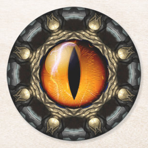Dessous De Verre Rond L'oeil du dragon