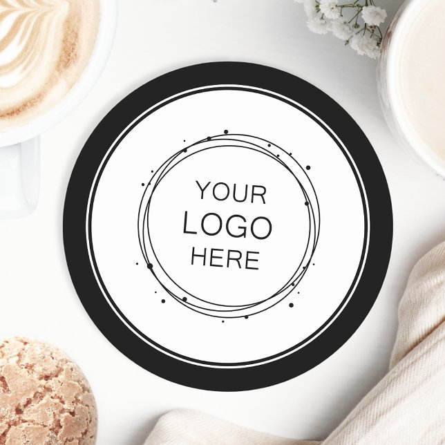 Dessous De Verre Rond Logo d'entreprise promotionnel couleur personnalis (Créateur téléchargé)